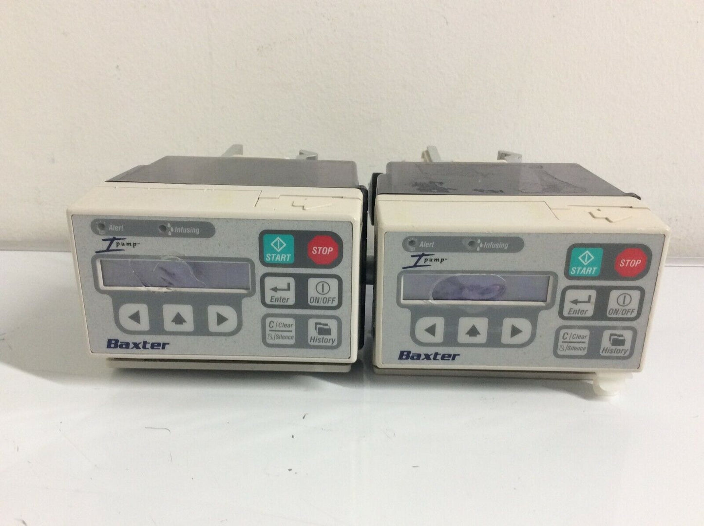 Lot of 2 USED Baxter Pain Management IV System i-pump 2L3107