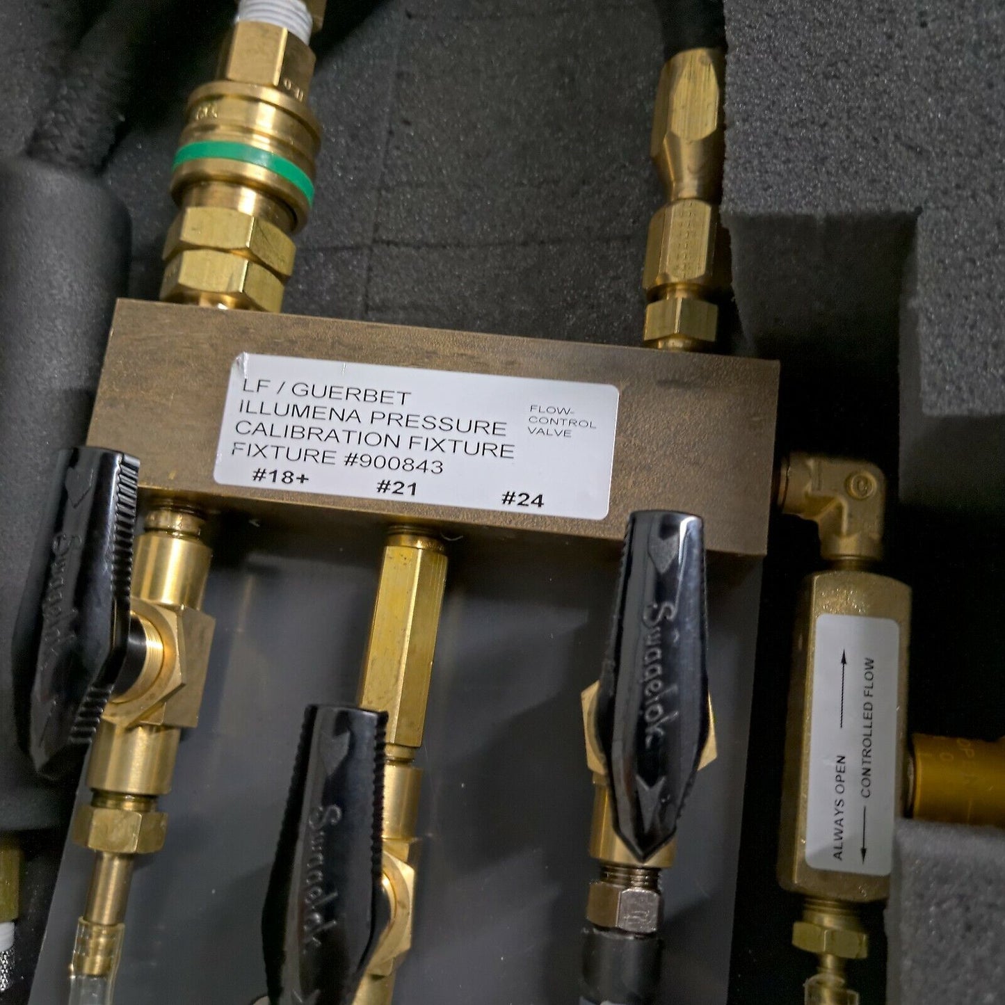 Angiomat Illumena Pressure Calibration Fixture Ref PN 900843
