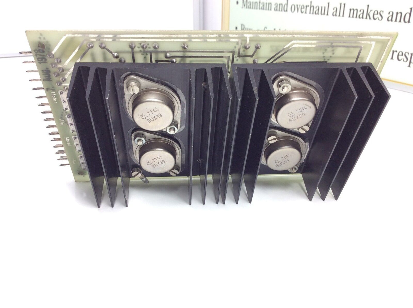 Used Zebotronics PCB Drive Motherboard SE.9.12.8