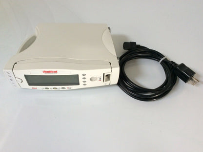 USED Masimo Datex Ohmeda Radical Signal Pulse Oximeter V4 with SpO2 Probe 1863