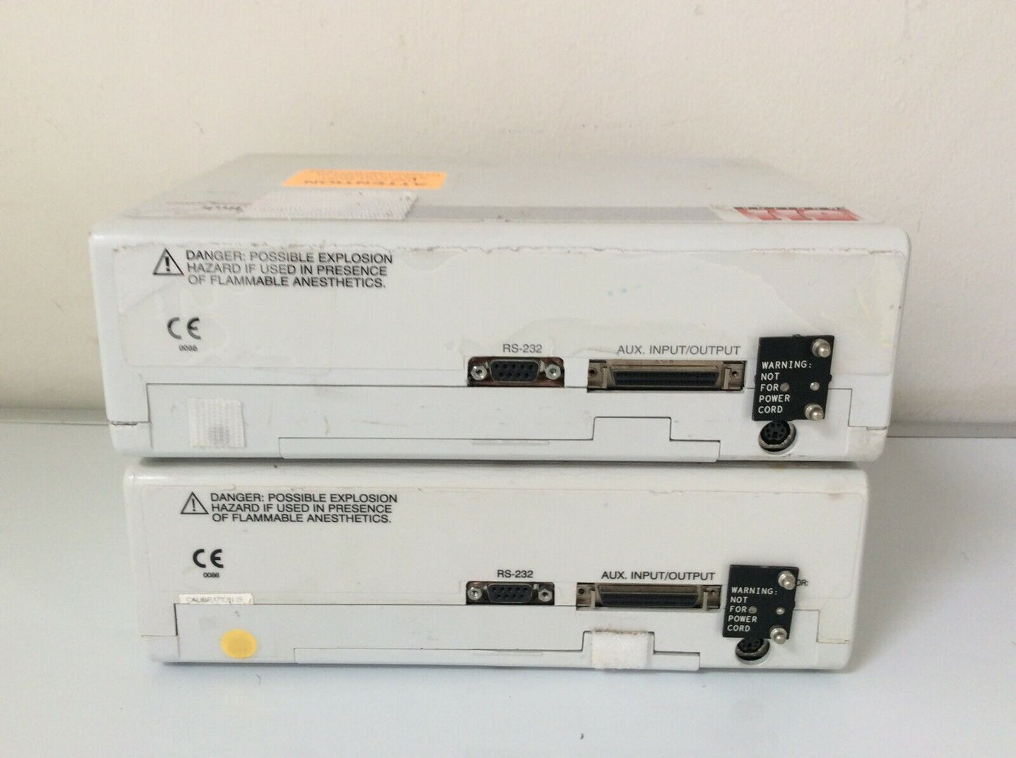 Lot of 2 USED CAS 511 Event Link Cardiorespiratory Monitoring System