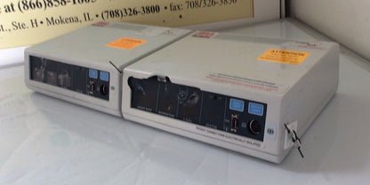 Lot of 2 USED CAS 511 Event Link Cardiorespiratory Monitoring System